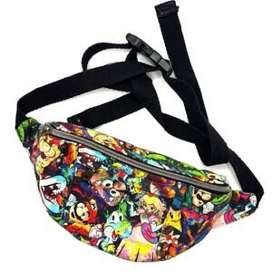 Nintendo Mario, Video Game Characters Fanny Pack, EUC